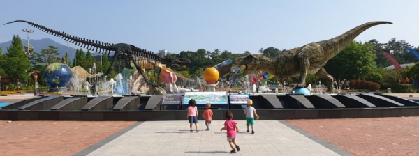 2020경남고성공룡세계엑스포가 개최되는 상족암군립공원.