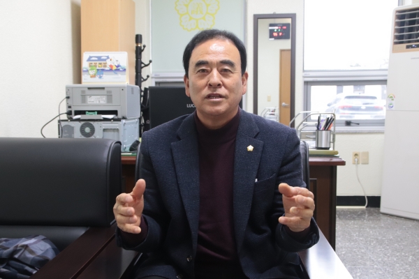 김재철 산청군의회 의원.